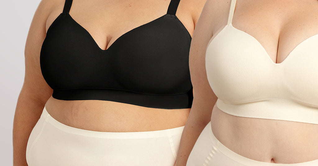 hcuribad Bras for Women, Women's Large Strapless Lace Tank Top Thin Fold  Breast Gather Adjustable Bra, Shapermint Bra，Plus Size Lingerie, Shapermint