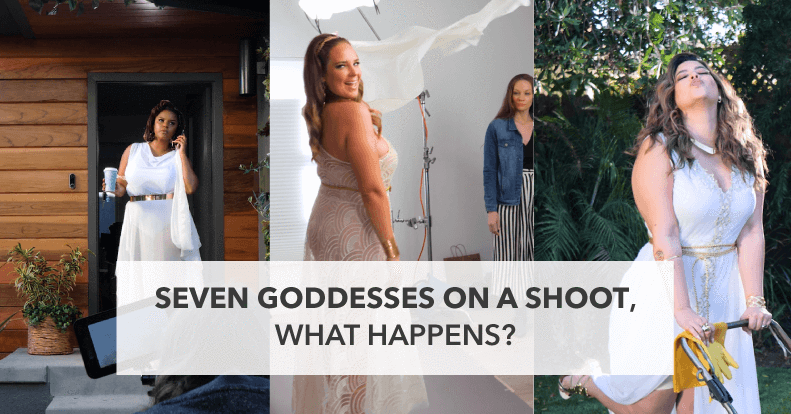 Seven Goddesses on a Shoot