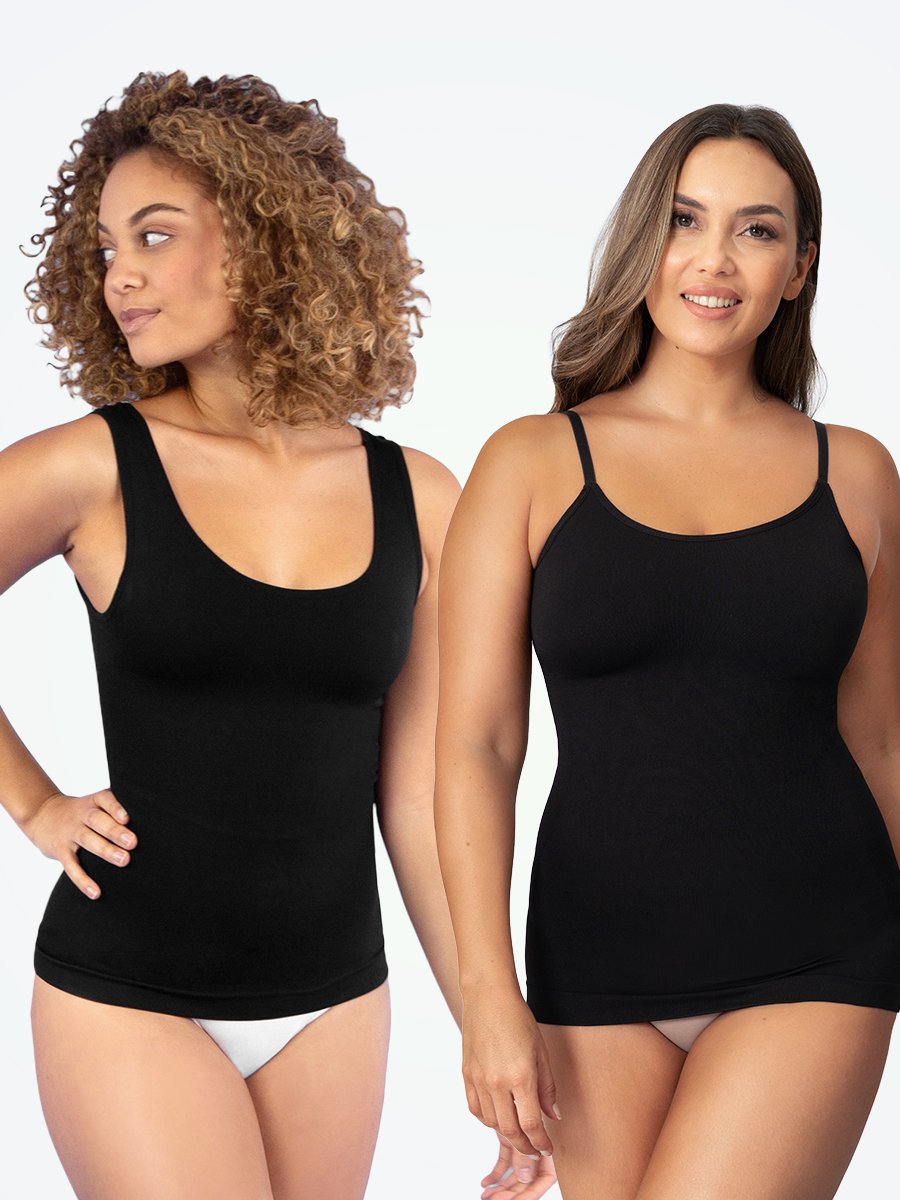 Comprar SHAPERMINT Compression Tank Cami - Tummy and Waist Control Body  Shapewear Camisole for Women en USA desde República Dominicana